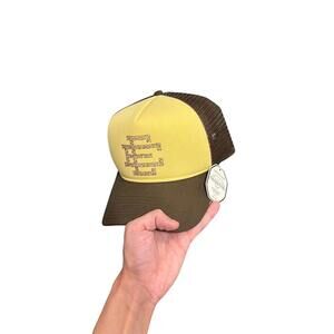 Eric Emanuel x Swarovski Crystal Trucker (Brown)